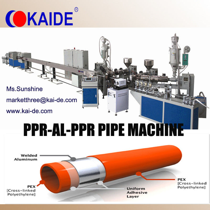 Plastic Pipe Machine for PEX-AL-PEX/PERT-AL-PERT/PPR-AL-PPR Pipe KAIDE factory