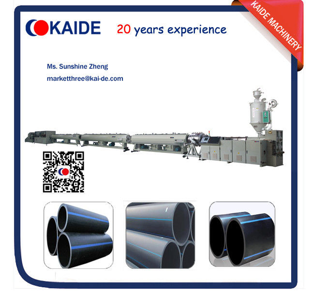 Plastic Pipe Extrusion Line for Large Diameter HDPE Pipe KAIDE factory
