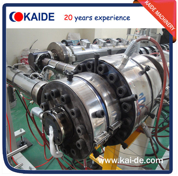 Glassfiber PPR pipe production machine 28-30m/min KAIDE extruder