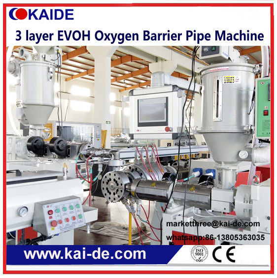 3 Layer EVOH oxygen barrier pipe extrusion machine EVOH pipe making machine Supplier