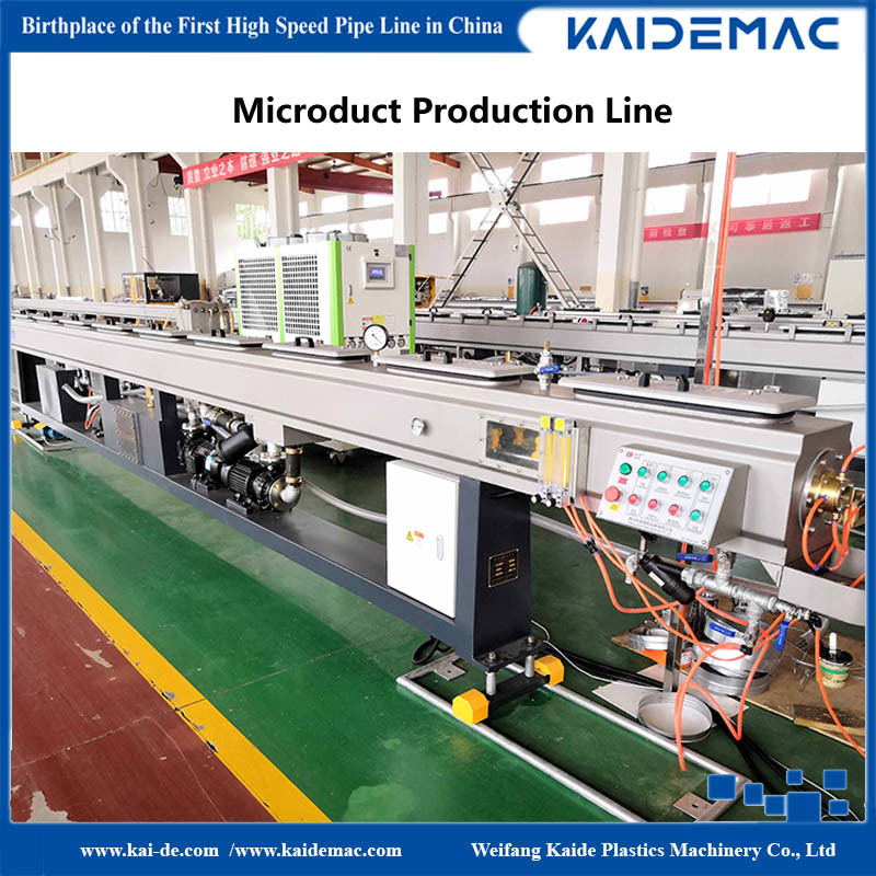Telecom Optical Fiber Cable Duct Microduct Extrusion Line 120m/min /Microduct Extrusion Machine/Extruder Machine